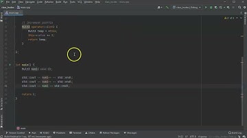 Creating increment and decrement operators for classes in C++