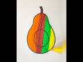 🌰🥔🍋🍎🍊satisfying creative drawing #art  #satisfyingvideo #satisfying #video #viral #creative #shorts