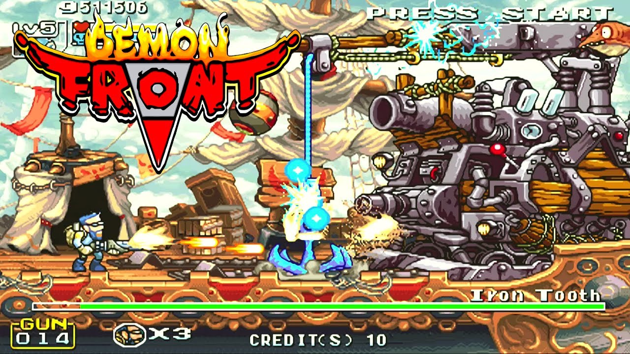 Demon Front [Arcade] 2002 LongPlay - YouTube