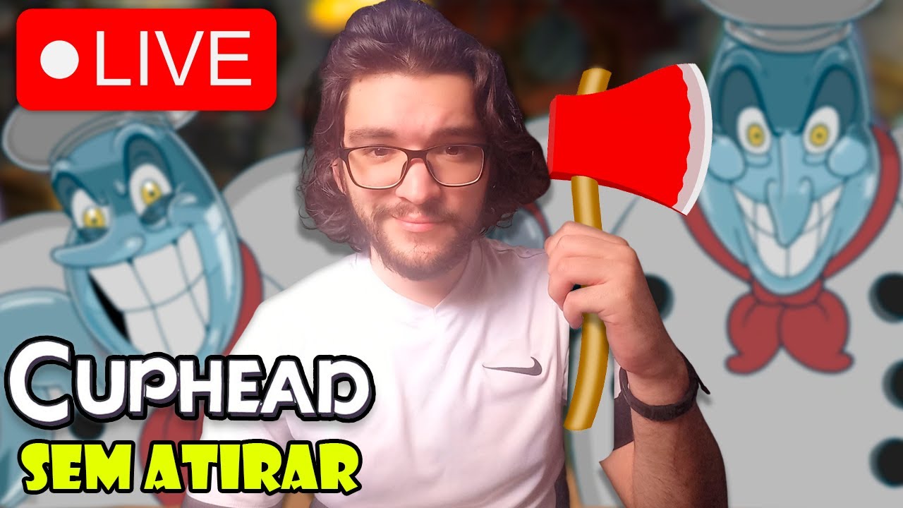LIVE DO DILL ZERANDO A DLC DO CUPHEAD SEM ATIRAR DIA 145 (DIA 11) NO SALEIRO
