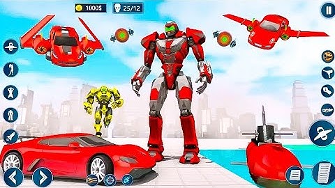 Cliffjumper Autobot Multiple Transformation Jet Robot Car Game 2020 - Android Gameplay #2