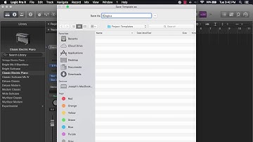 How To Use Templates In Logic Pro X