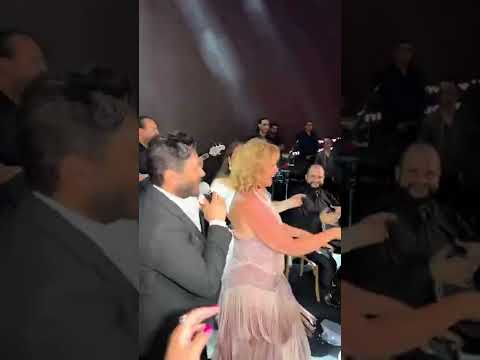 شاهد رقص تامر حسني و يسرا علي اغنية و من النهارده هدلعني في فرح عائلة العدل