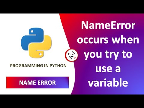 What is NameError in Python | NameError occurs when you try to use a ...