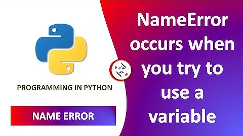 What is NameError in Python | NameError occurs when you try to use a variable #python #சங்கேமுழங்கு