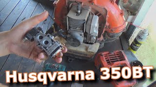 картинка: кустарна 350BT . Husqvarna 350BT