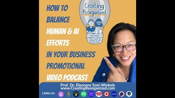 How to balance human and AI efforts in your business promotional video podcast (SocialClip)