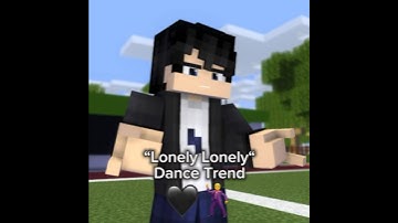 “Lonely Lonely“ Dance Trend - Mine-imator Minecraft Animation #shorts #minecraftanimations #viral