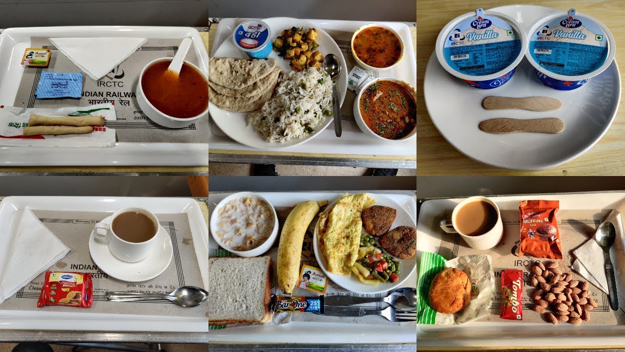 First Class AC Food 12223 Mumbai LTT Ernakulam Duronto Express