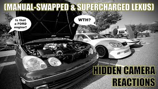 Stealthy Speedster: Capturing Reactions to My Manual Supercharged Lexus GS400 with a Hidden Camera! by Forward Momentum 1,734 views 11 months ago 8 minutes, 5 seconds