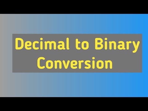 Lec - 2: Decimal to Binary Conversion | Number System(malayalam)