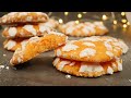 Orange Crinkles, leckerste Orangen Cookies