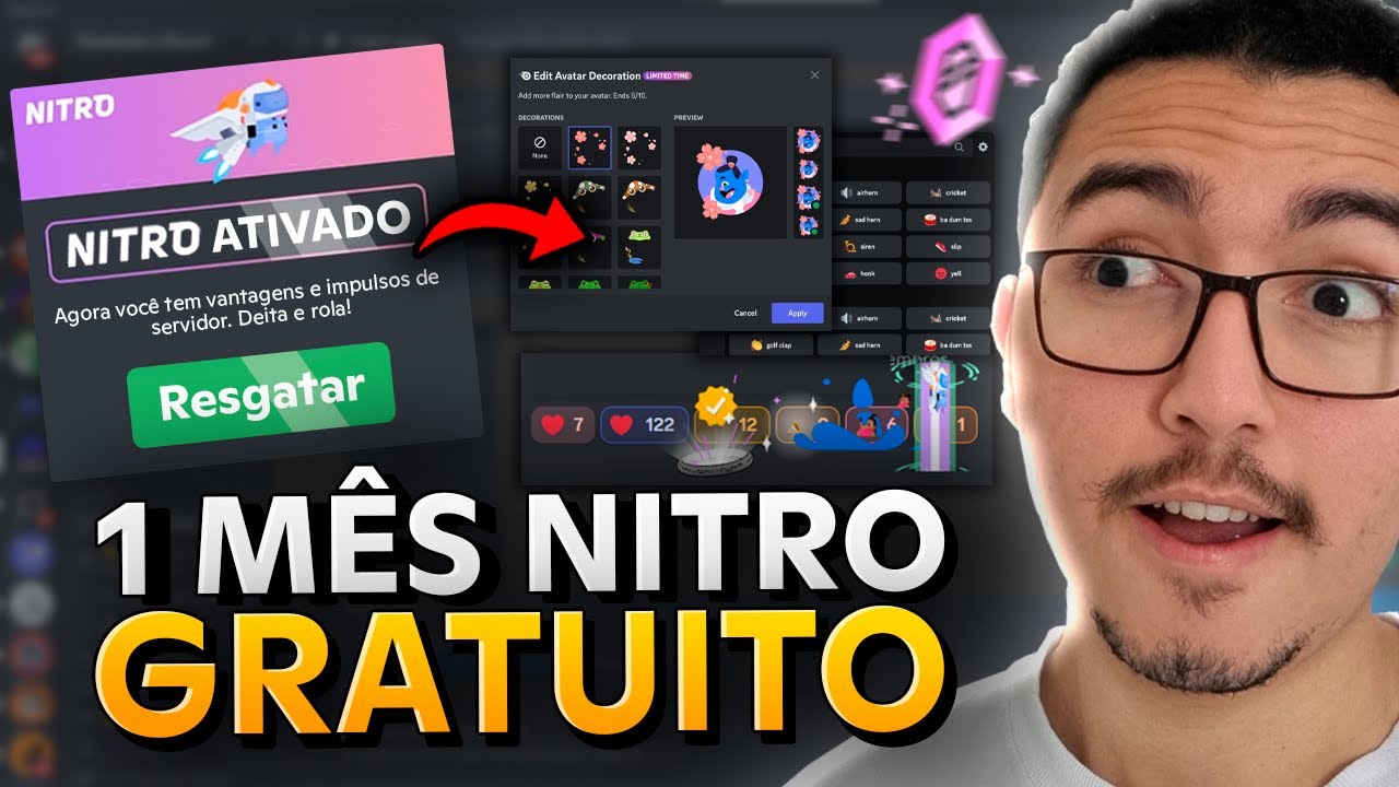 Switch Brasil te dá um mês de Discord Nitro grátis, confira como