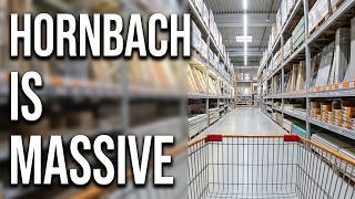 Inside Europe’s Biggest DIY Store HORNBACH is Wild! - shopping in Germany