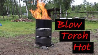 HOW TO MAKE A BURN BARREL THE SECRET TO BURNING CLEANER!