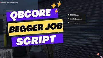 QBCore Begger Job Script | Fivem Roleplay Script | Qbcore shop