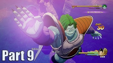 DRAGON BALL Z: KAKAROT Walkthrough Gameplay Part 9 -  ZARBON! (Full Game)