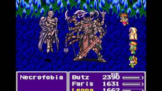 Final Fantasy V (english translation) - Final Fantasy V (SNES) the end of Gilgamesh - User video