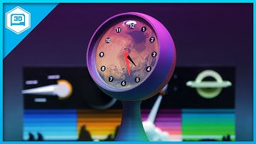 Space Clock – Earth & Mars #adafruit #CircuitPython #3DPrinting