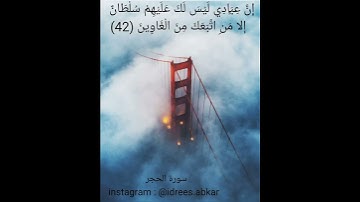 تلاوة تقشعر لها الابدان ادريس ابكر حالات واتساب