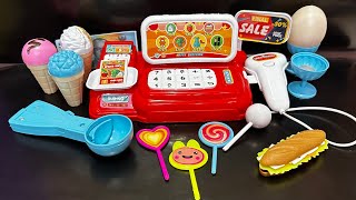 3 Minutes ASMR of Cash Register 🍧🍬❄️ Ice Cream, Lollipop, Candy | No Talking