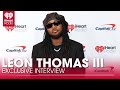 Leon Thomas III Talks His First Number One, His Bond With Fans & More!