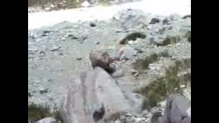 Rock test with a real rock