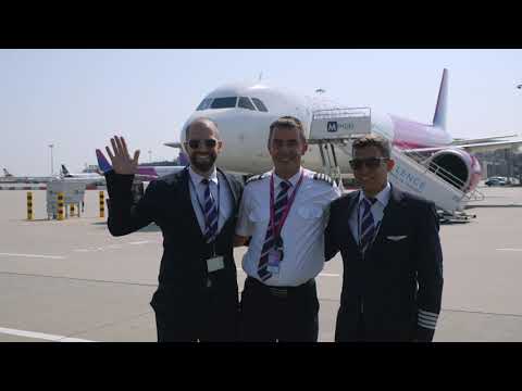 Wizz Air Fly Over on 20 August 2023 for State Foundation Day, Budapest