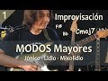 Modos Griegos 1 - Jónico, Lidio, Mixolidio - Tutorial #54