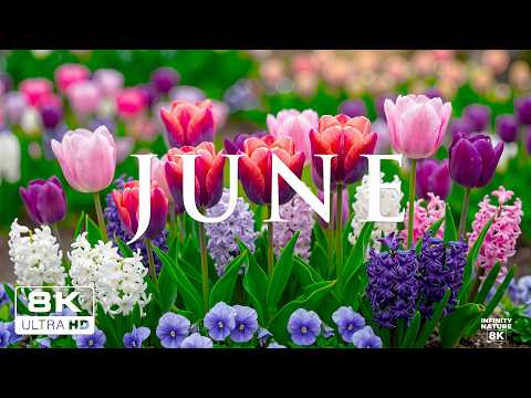 🌸 Blooming Spring Gardens 8K | Vibrant Flowers, Soft Daylight & Calming Nature Ambience