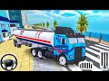 Extreme Oil Tanker Truck Driving on City Roads | Smooth Turns Android Gameplay