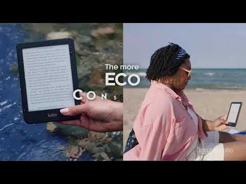 Kobo Clara 2E - The more eco-conscious way to read and listen 