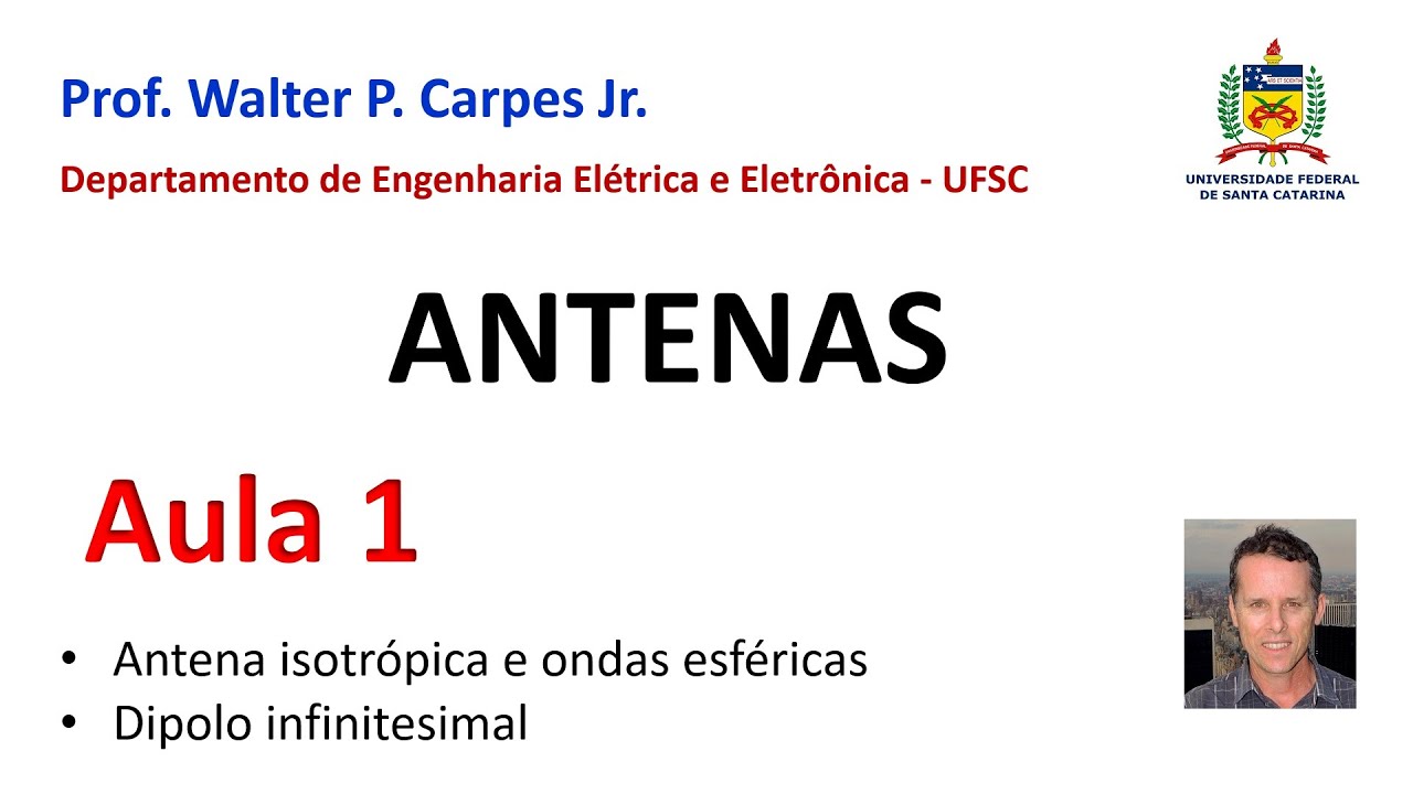 Aula 1 - A antena isotrópica e o dipolo infinitesimal ideal