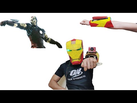 Come rendere Cartone Iron man cannone (lanciarazzi)