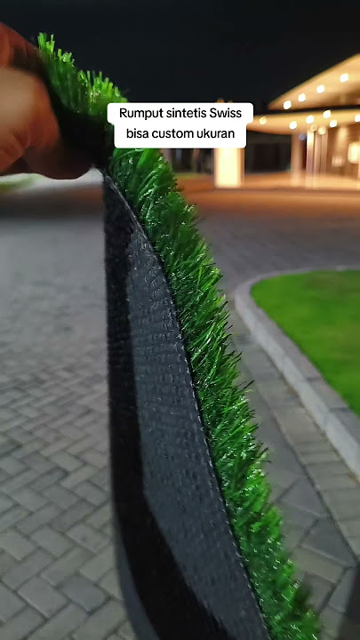 Swiss synthetic grass, full green color, can be customized in size
