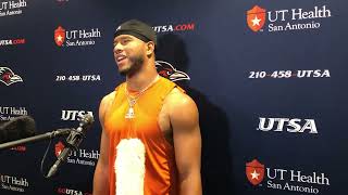 UTSA QB Frank Harris Media Session 10.31.23