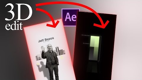 How TO Actually EDIT 3D VIRAL REELS IN AFTER EFFECTS