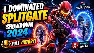 🎯 I DOMINATED Splitgate Showdown 2024 - Full Victory! 🏆
