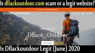 Is Dllackoutdoor Legit June Legit Or A Scam Site? Scam Adviser Reports