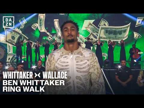 BEN WHITTAKER'S EPIC RING WALK IN HIS HOMETOWN!