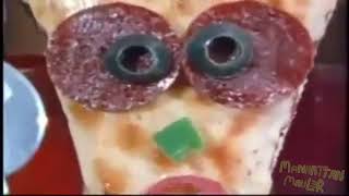 Pizza Hut The Pizza Head Show Shoots Hoops Edited Parody