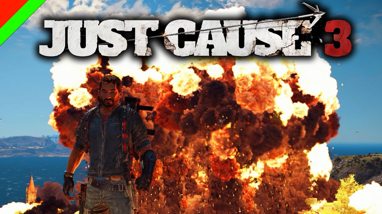 เกม just cause 3  2022 New  Just Cause 3 - Miniนิวเคลียร์ถล่มล้างเมือง (Mod,ตลก,ฮา)