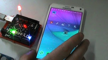 Commander une carte Arduino avec un smartphone