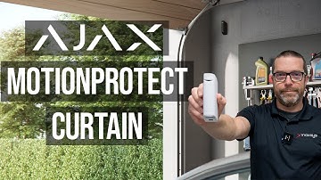Ajax Alarm Review: IR Curtain Motion Detector AJAX MotionProtect Curtain