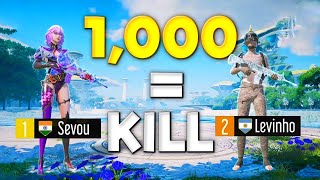1 Kill = $1000 UC Challenge in PUBG MOBILE 😍