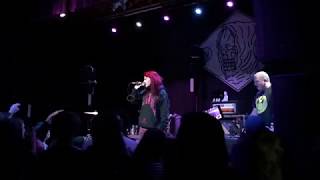 6 - everything & i don't feel anything - smrtdeath (1ST US SHOW EVER - Live Durham, NC - 11/23/18)