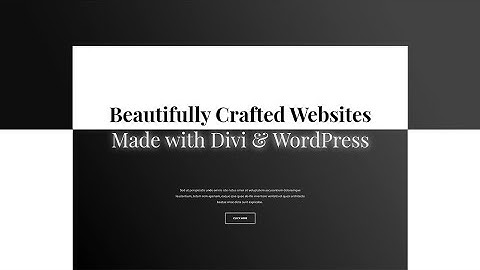 3 Effortless Scroll Motion Effects You Can Add to Your Headlines with Divi