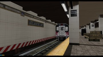 OpenBVE R142A Bypassing Atlantic Avenue towards Coney Island Yard