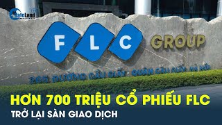 Gần 710 triệu cổ phiếu FLC sắp giao dịch trở lại | CafeLand