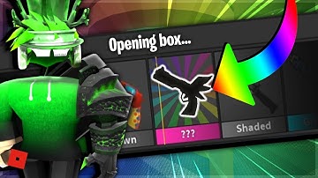 Unboxing the NEW GODLY GUN Darkbringer & Lightbringer in MM2 (Murder Mystery 2 Update)